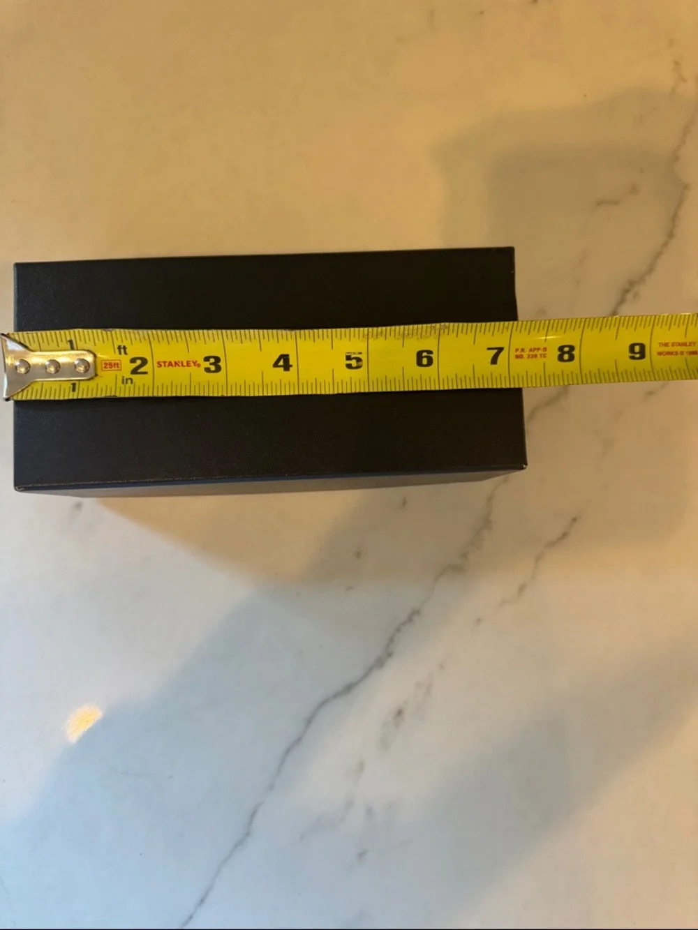 CHANEL Black and White Branded Box with Booklets 7x3x3